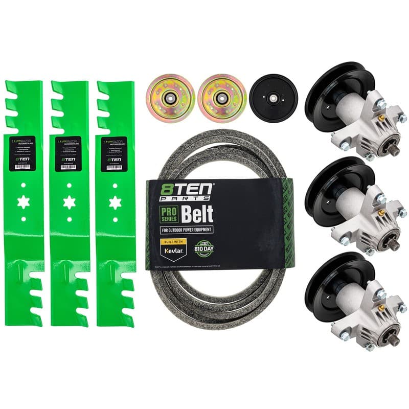 8TEN Deck Rebuild Kit for Troy-Bilt Mustang 54 XP Mower Cut
