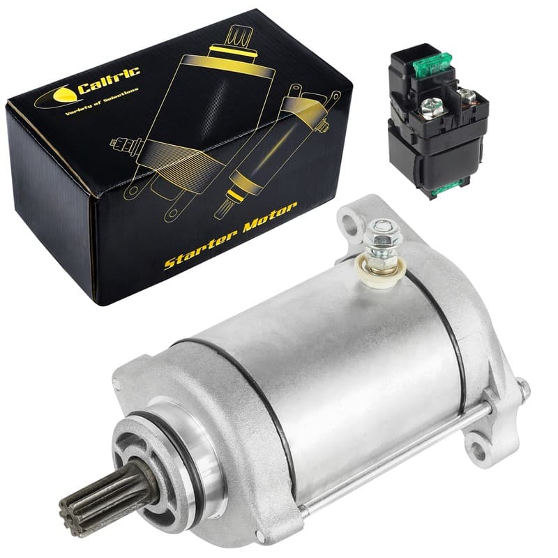Starter & Relay Solenoid for Suzuki LT-A500F LTA500F Quadmaster 500 2000-2001