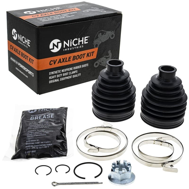 NICHE Front CV Axle Boot Kit for CF-Moto Cforce 400 Uforce 500 Zforce 1000