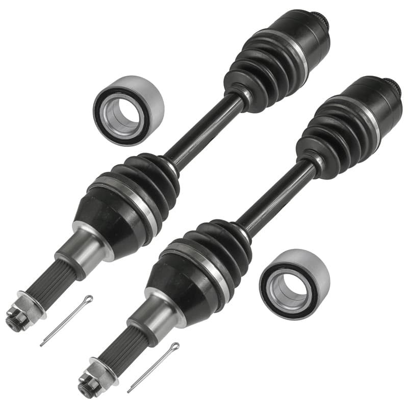 Rear Left & Right CV Axle With Bearing For Polaris Sportsman 335 500 4X4 1999-02