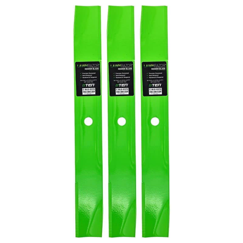 LawnRAZOR Mower Blade for Toro Titan 54 Inch Deck 115-4999-03 Mulching 3 Pack