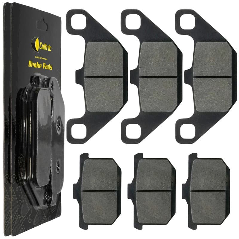 Front and Rear Brake Pads for Kawasaki ZX600 Ninja 600R 600RX 1985 1986 1987
