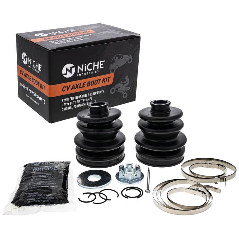 NICHE Front Rear CV Axle Boot Kit for Arctic Cat 400 500 650 700 1436-207