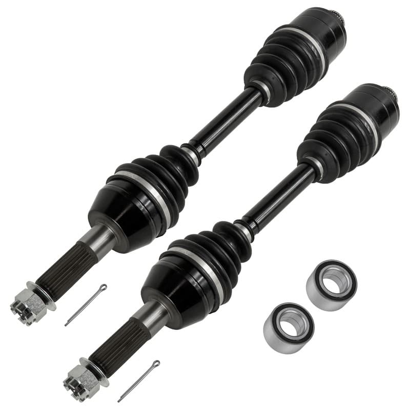 Rear Left Right CV Joint Axle W/ Bearing For Polaris Sportsman 500 4X4 HO 06-13