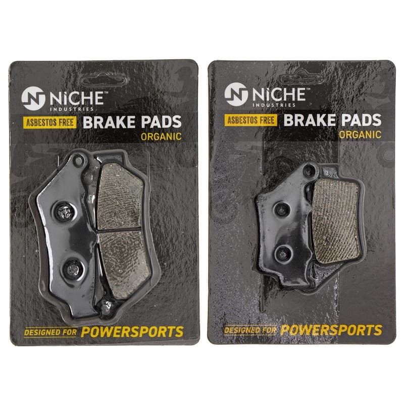 NICHE Brake Pad Set for KTM 690 Enduro R 60013030000 Front Rear Organic