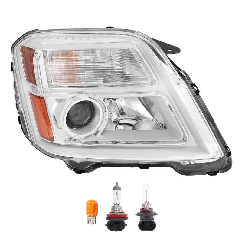 Passenger Side Projector Headlight For GMC Terrain 2010-2015 GM2503350 RH Chrome