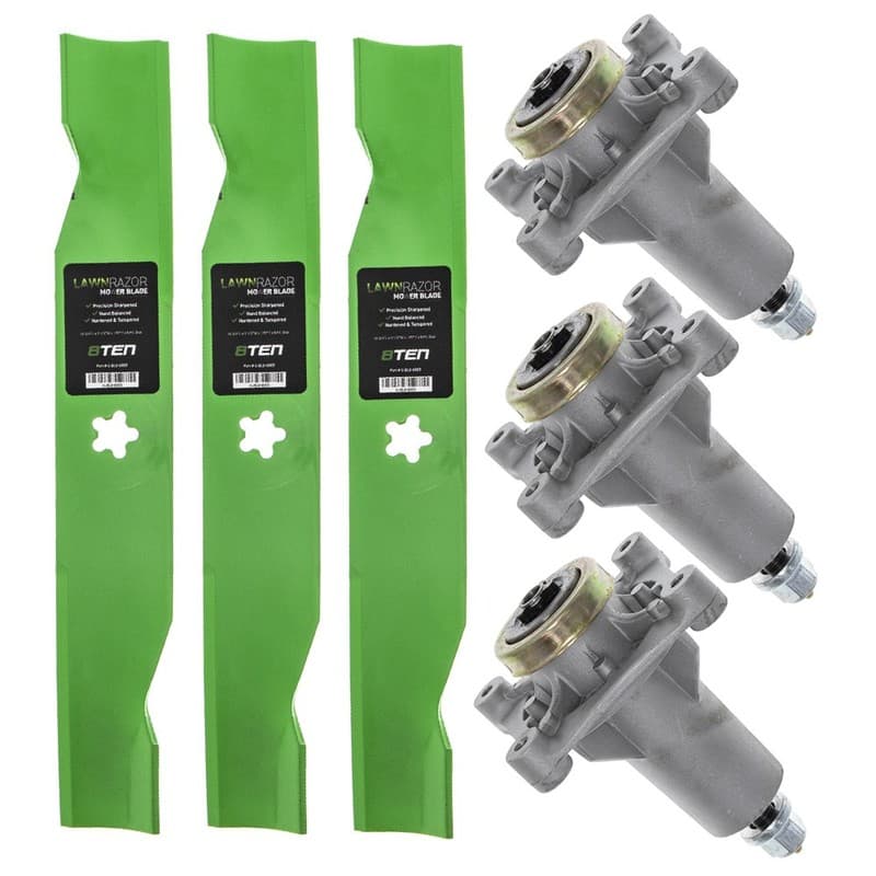 Blade Spindle Kit for Husqvarna 2348LS GTH2448 GTH2648 YTH2348 YTH2448 Tractor