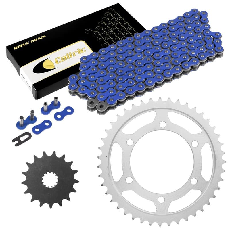 Blue Drive Chain And Sprocket Kit for Suzuki GSX-R1000 2007 2008 525-Chain