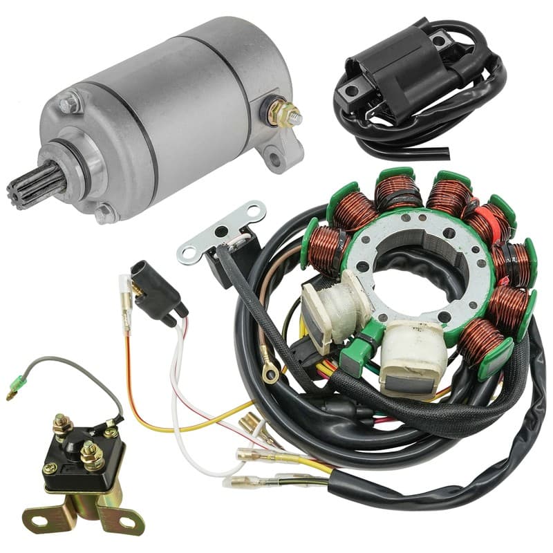 Stator Starter Solenoid Ignition Coil For Polaris Sportsman 335 99-2000 4-Stroke