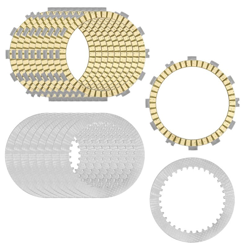 Clutch Friction Steel Plates for Suzuki GSX-R1000 GSXR1000Z 2001 2002 2003 2004