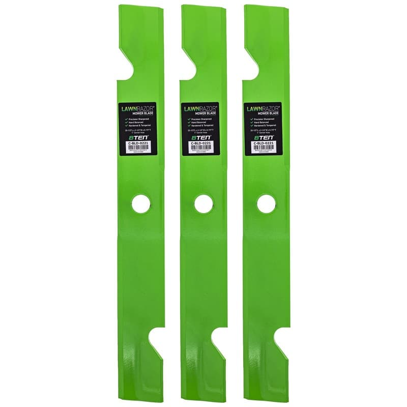 LawnRAZOR Blade for Exmark Lazer Z AS XP AS 60 Inch 103-6403-S High Lift 3 Pack