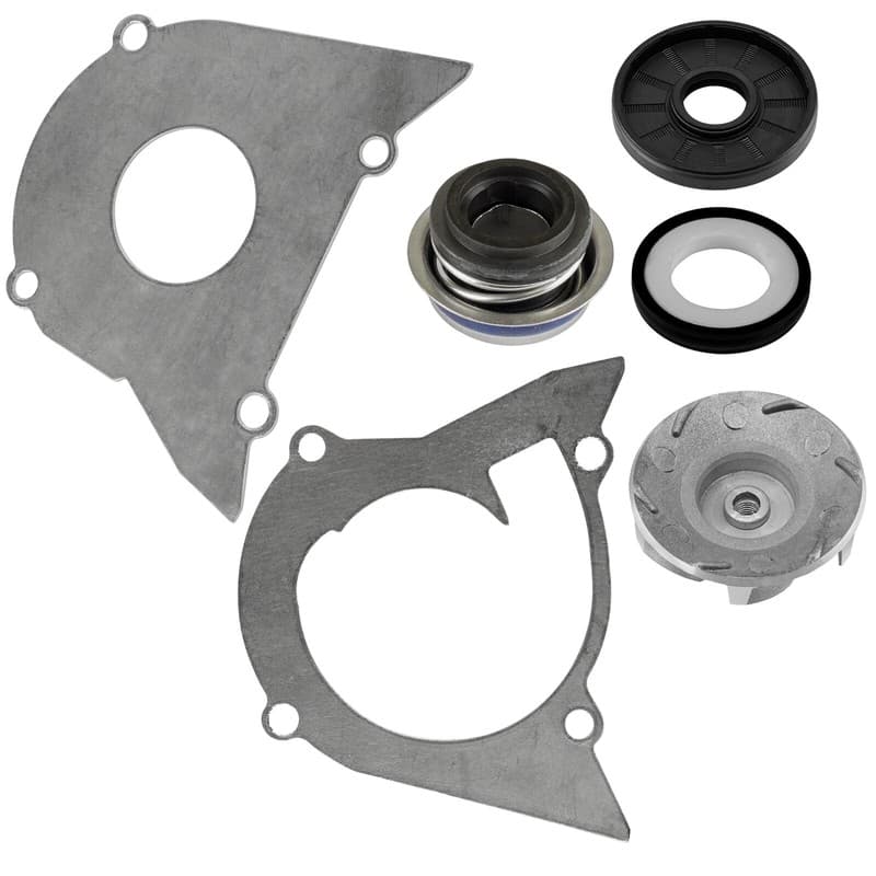 Water Pump Impeller w/ Gaskets & Seals for Kawasaki Ninja 500R EX500F 2006-2009