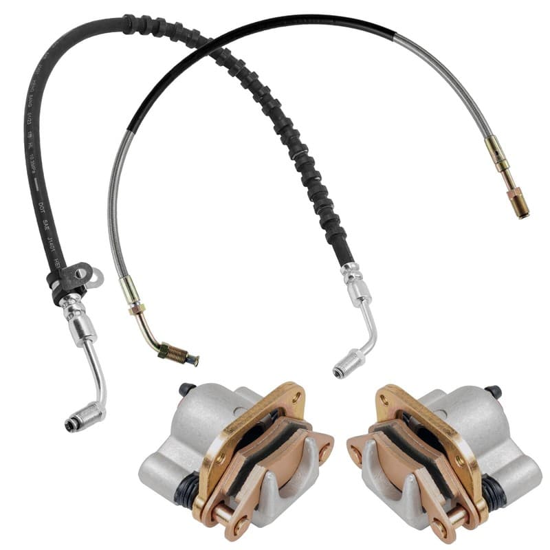 Brake Caliper w/ Pad & Line for Polaris Scrambler 400 1995-1996 Front Right Left