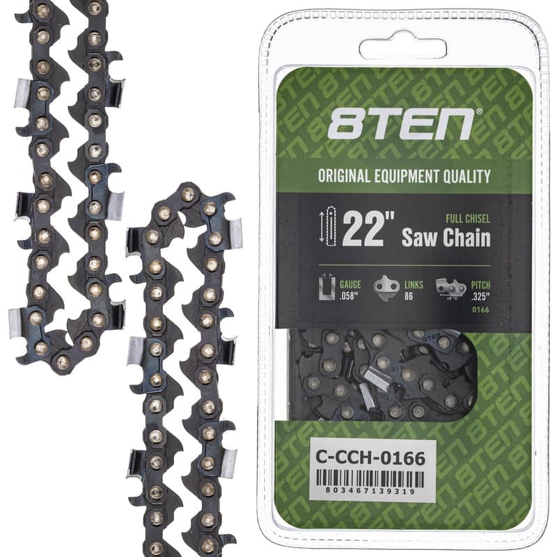 Full Chisel Chainsaw Chain 22 Inch .058 .325 86DL for Blue Max 20160