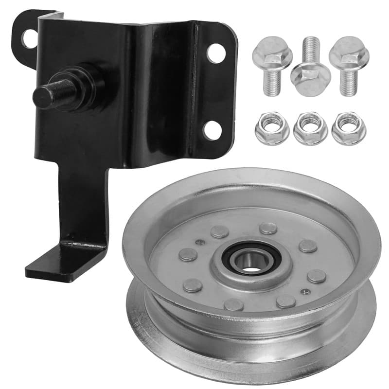 GY20718 AUC1762 Deck Idler Bracket Repair Kit & Pulley For John Deere D100 D105