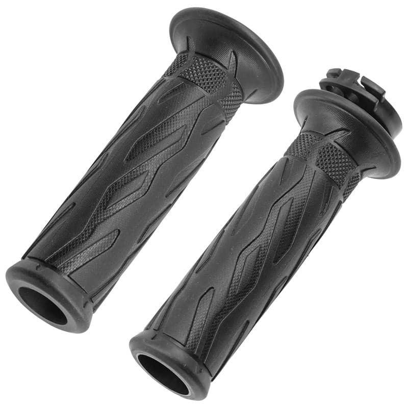 Caltric Handlebar Grips For Suzuki SFV650 2009 2015 Left Right