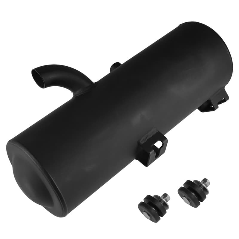 Exhaust Muffler Silencer For Polaris Sportsman 800 4X4 EFI 2010-2014 Black Weld