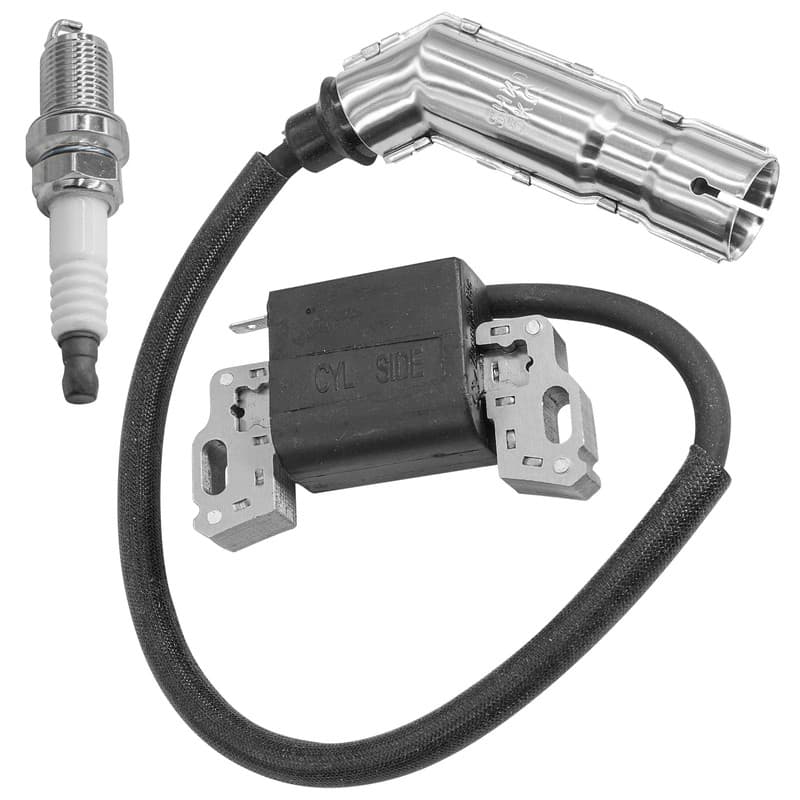 Ignition Coil w/ Spark Plug For John Deere 105 115 E110 S100 S110 D110 AUC11822