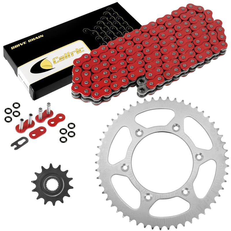 Red O-Ring Drive Chain & Sprocket Kit for Honda CRF250X 2004-2016