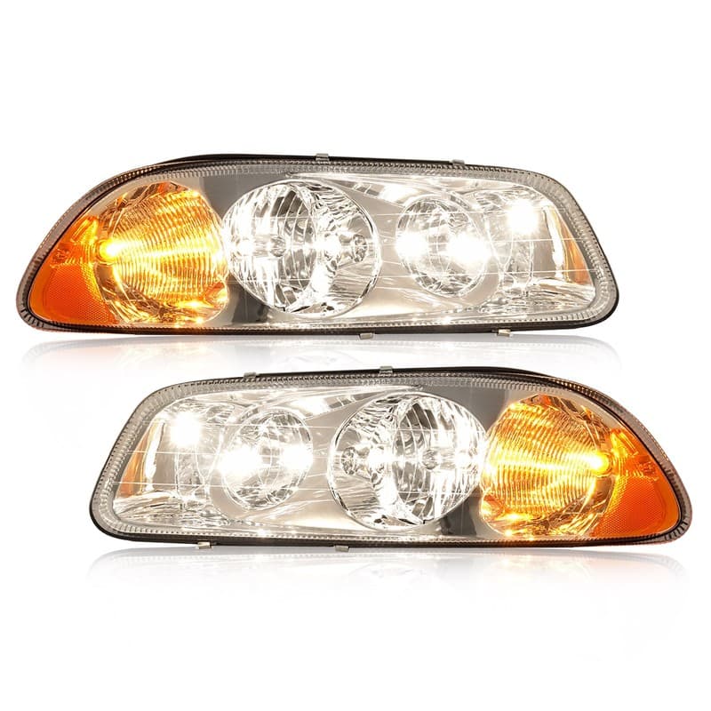 LH & RH Side Headlight For Mack CX CXN CXU 98-18 GU4 GU5 GU7 GU8 08-18 Headlamps