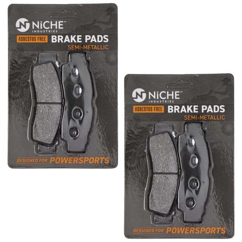 Brake Pad Set Yamaha YXZ1000R Wolverine RMAX 2HC-25805-00 Semi-Metallic 2 Pack