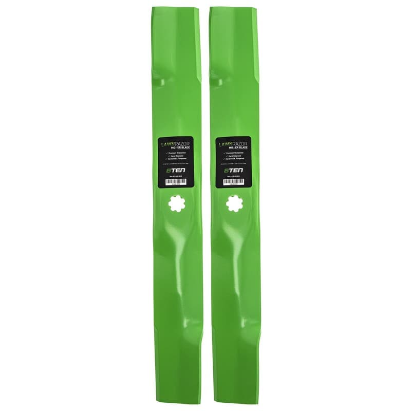 LawnRAZOR High Lift Mower Blade for Sabre 1538H 1338G 1546G 1646H 1638H 2-Pack