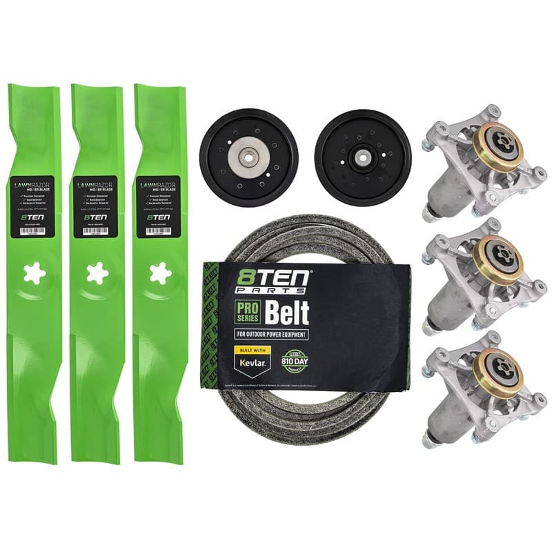 Deck Kit Blade Spindle Belt Idler for Husqvarna YTH2348 YTH24V48 YTH24K48