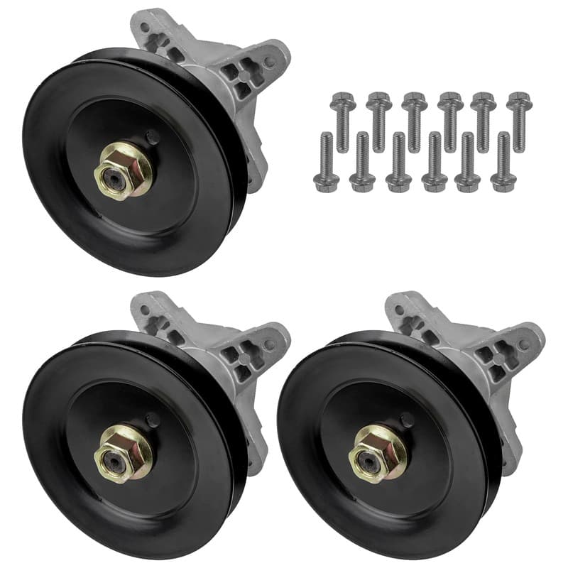 Spindle Assembly w/ Pulley for White Outdoor GT-954 Q816 Q94 ZT-54 GT-2550 54"