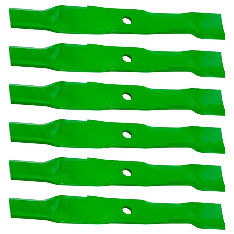 Caltric 19 inch x 3/4" Circle Hole 54" Deck Mulching Blade For John Deere