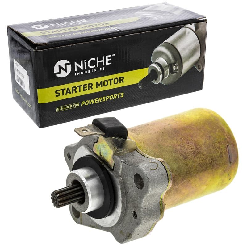 NICHE Starter Motor Assembly for 31200-GBL-000 Honda Elite 50SR Elite 50S