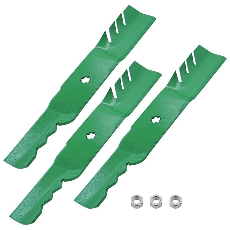 54" Deck Blade with Nut For John Deere 190C D170 LA150 LA175 E180 G110 S180