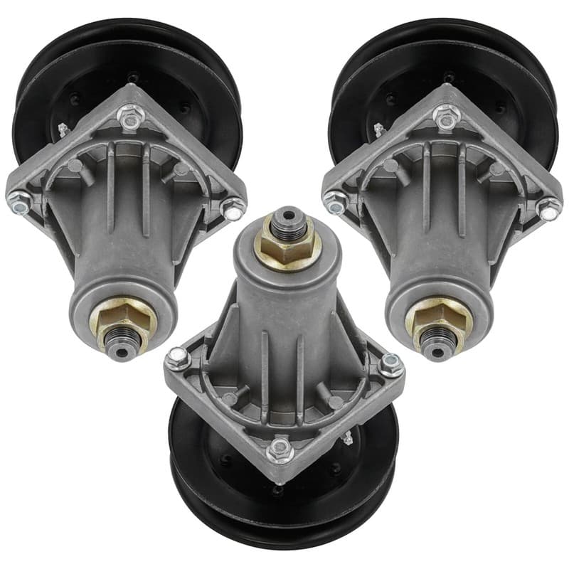 Spindle w/ Pulley for MTD Z8200 Z8400 54" / Troy-Bilt Mustang XP 54" 918-06993