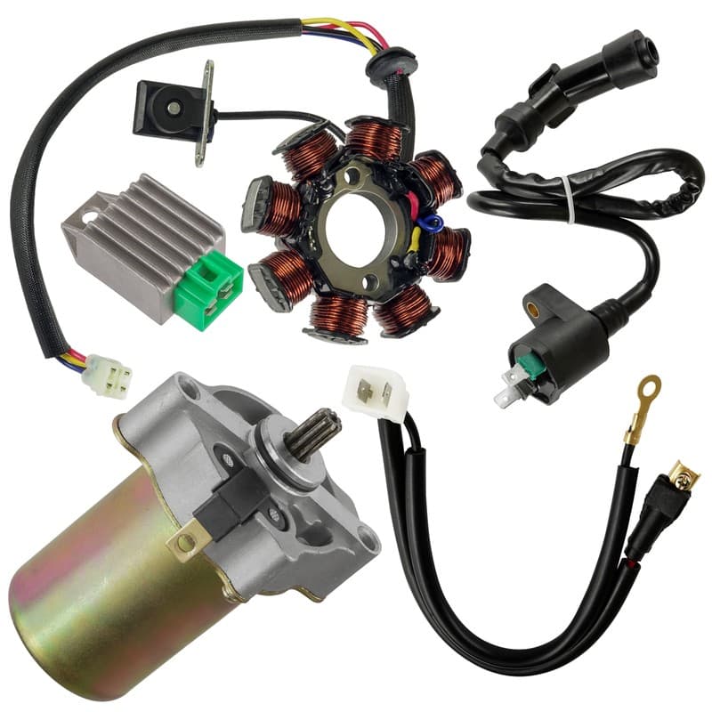 Stator Regulator Starter for Polaris Sportsman 90 2007 - 2016 w/ Ignition Coil