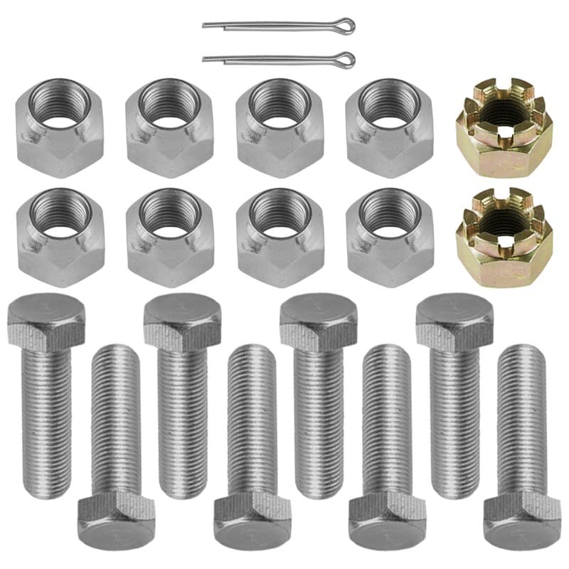 Rear Axle Nuts & Bolts For Polaris Xpedition 325 425 2000-01 / Magnum 500 99-01