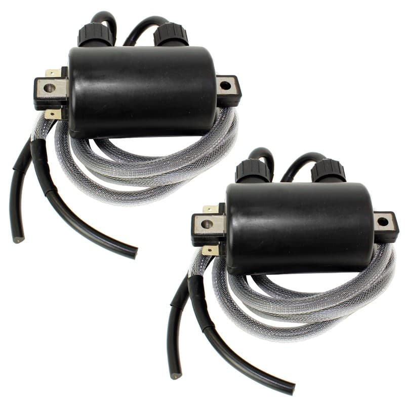 2-Pack Double Line Ignition Coil for Kawasaki VN1500 Vulcan 1500 1996-1999