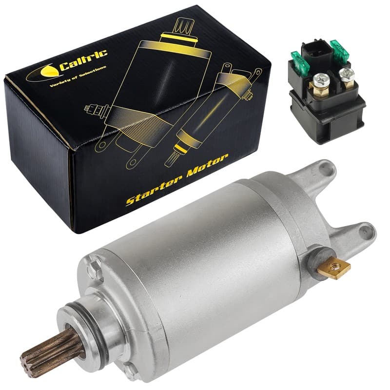 for Suzuki GSX-600F GSX600F Katana 600 1998-2006 Starter and Relay Solenoid