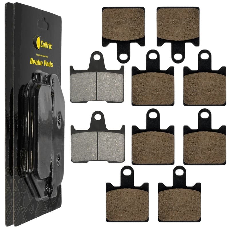 Front & Rear Brake Pads for Kawasaki ZX14 Ninja ZX-14 ZX1400 ZZR1400 ABS 2006-11