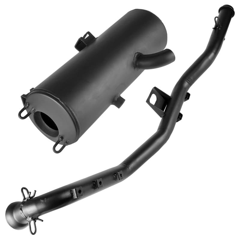 Exhaust Muffler and Pipe For Polaris Sportsman 400 2001 2002 2003 2004 2005
