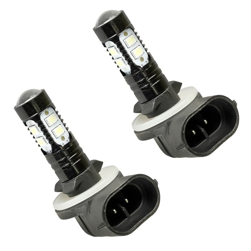 2 Headlight LED Bulbs fits Polaris RZR S 800 2009 2010 / RZR 800 EFI 2008 - 2010