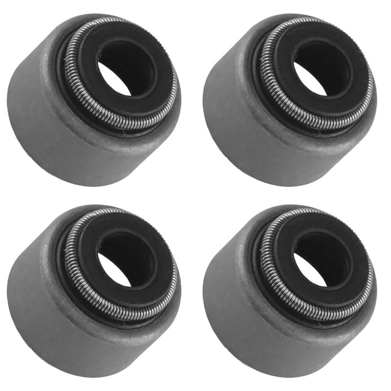 4x Valve Stem Seal For Yamaha Grizzly 700 2007-2012 2019-2021