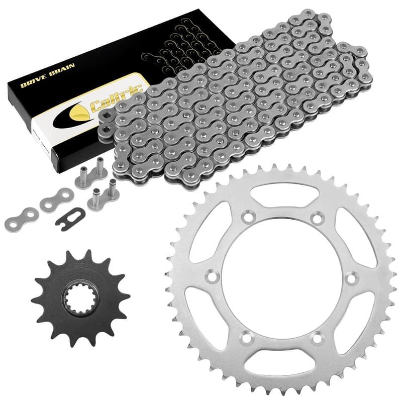 Drive Chain & Sprocket Kit for Suzuki DR350 1990 1991 1992 1993