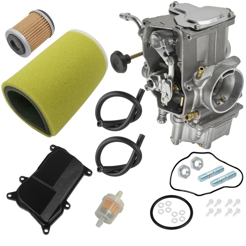 Caltric Air Filter & Carburetor Kit For Yamaha Terra PRO 350 YFP350 1988