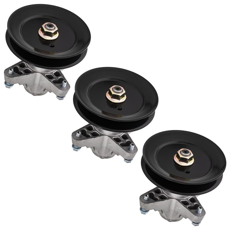 Deck Spindles Kit for Cub Cadet RZT50 LT1050 SLT1554 SLT1550 SLTX1050 3-Pack