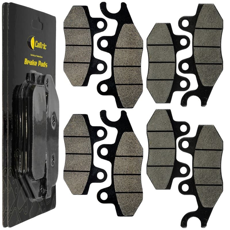 Front And Rear Brake Pads for Yamaha Rhino 700 YXR700F YXR 700F 2008-2013