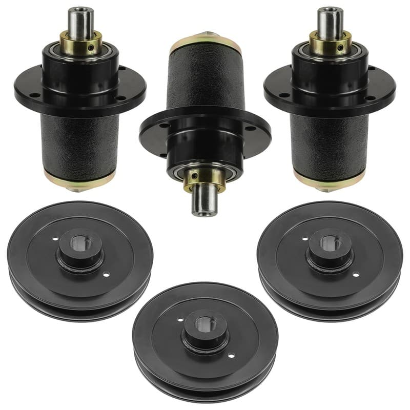 72" Deck Spindle & Pulley for Bad Boy AOS Diesel 07-2009 Pup and Lightning 08-09