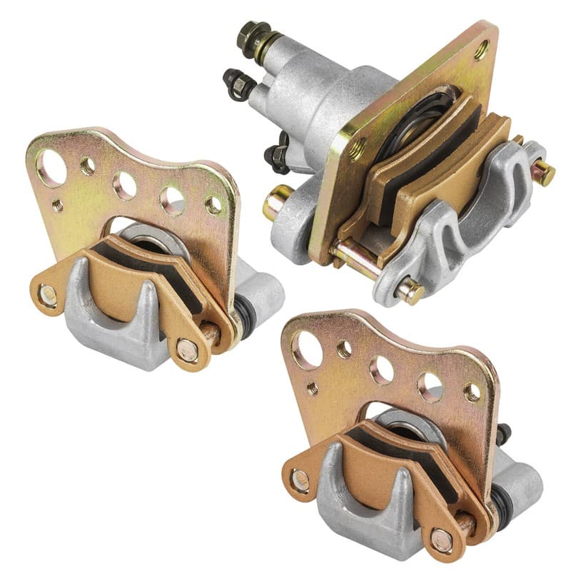 Caliper for Polaris Xpedition 425 2002 Front and Rear Brake Caliper w/ Pads