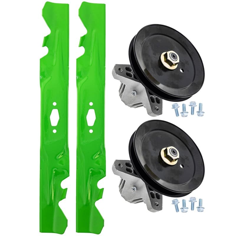 8TEN Blade Spindle Kit for Cub Cadet MTD XT1-LT42 490-110-C202 618P09259 42-Inch