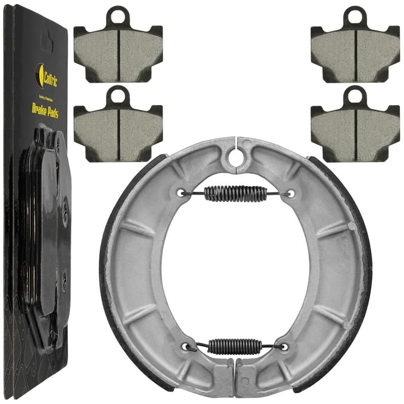 Front Brake Pads & Rear Shoes for Yamaha XJ750 XJ750D XJ750M Maxim 750 1981-83