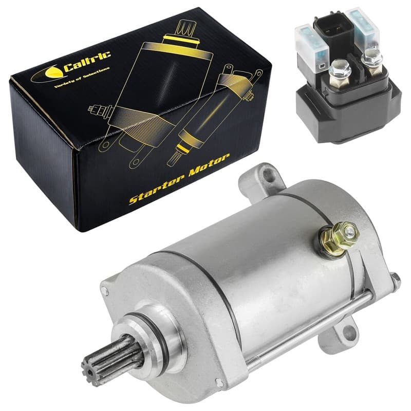 Starter and Relay Solenoid fits Yamaha Grizzly 700 YFM700F 4x4 2007 2008