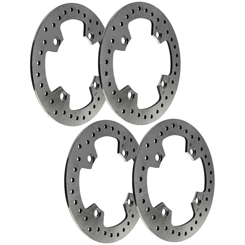 NICHE Front Rear Brake Rotor for Kawasaki Teryx KRX KRX4 1000 41080-0712 4 Pack